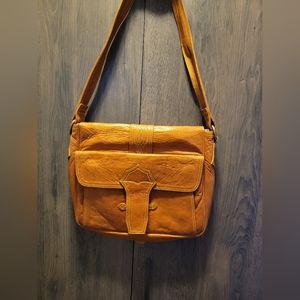 Hand crafted leather bag
